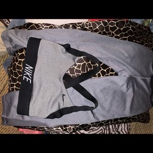 Grey Nike 2 piece set size XS